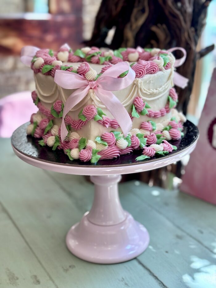 Pink , bows and floral mood - Image 3